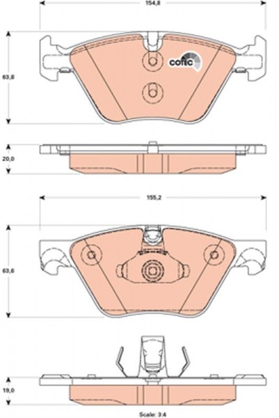 <br />
<b>Notice</b>:  Undefined index: brand_name in <b>/home/otopar10/public_html/store/product.php</b> on line <b>1790</b><br />
<br />
<b>Notice</b>:  Undefined index: category_name in <b>/home/otopar10/public_html/store/product.php</b> on line <b>1790</b><br />
 Fren Balatası GDB1882 - BMW F10 (2011-2018) -  
