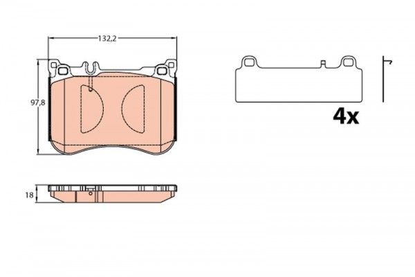 <br />
<b>Notice</b>:  Undefined index: brand_name in <b>/home/otopar10/public_html/store/product.php</b> on line <b>1790</b><br />
<br />
<b>Notice</b>:  Undefined index: category_name in <b>/home/otopar10/public_html/store/product.php</b> on line <b>1790</b><br />
 Fren Balatası GDB2144 - Mercedes-Benz 217 222 238 257 (2013-2021) -  