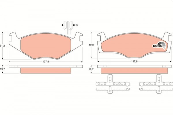 <br />
<b>Notice</b>:  Undefined index: brand_name in <b>/home/otopar10/public_html/store/product.php</b> on line <b>1583</b><br />
<br />
<b>Notice</b>:  Undefined index: category_name in <b>/home/otopar10/public_html/store/product.php</b> on line <b>1583</b><br />
Fren Balatası GDB454 - Volkswagen Caddy, Golf, Jetta, Passat, Polo (1977-2003) -  