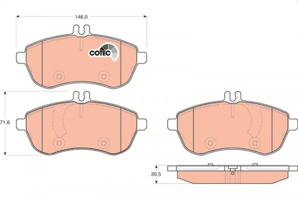 <br />
<b>Notice</b>:  Undefined index: brand_name in <b>/home/otopar10/public_html/store/product.php</b> on line <b>1790</b><br />
<br />
<b>Notice</b>:  Undefined index: category_name in <b>/home/otopar10/public_html/store/product.php</b> on line <b>1790</b><br />
 Fren Balatası GDB1736 - Mercedes-Benz 172 204 207 212 (2007-2018) -  