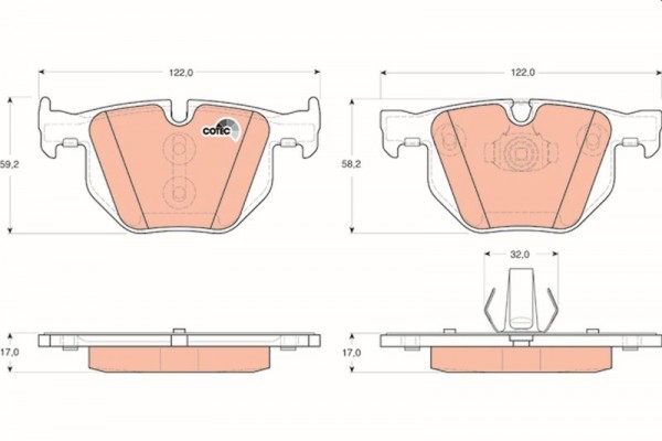 <br />
<b>Notice</b>:  Undefined index: brand_name in <b>/home/otopar10/public_html/store/product.php</b> on line <b>1790</b><br />
<br />
<b>Notice</b>:  Undefined index: category_name in <b>/home/otopar10/public_html/store/product.php</b> on line <b>1790</b><br />
 Fren Balatası GDB1730 - BMW N20 N47 N52 N54 N55 N57 (2006-2020) -  