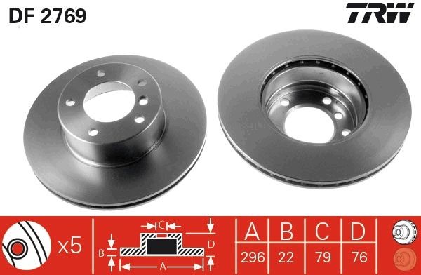 <br />
<b>Notice</b>:  Undefined index: brand_name in <b>/home/otopar10/public_html/store/product.php</b> on line <b>1790</b><br />
<br />
<b>Notice</b>:  Undefined index: category_name in <b>/home/otopar10/public_html/store/product.php</b> on line <b>1790</b><br />
 Fren Diski DF2769 - BMW E39 (1996-2005) -  