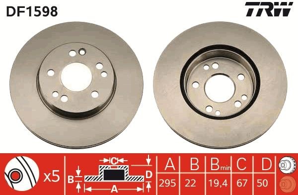 <br />
<b>Notice</b>:  Undefined index: brand_name in <b>/home/otopar10/public_html/store/product.php</b> on line <b>1790</b><br />
<br />
<b>Notice</b>:  Undefined index: category_name in <b>/home/otopar10/public_html/store/product.php</b> on line <b>1790</b><br />
Fren Diski DF1598 - Mercedes-Benz 124 (1989-1999) -  