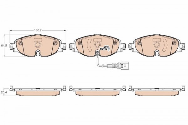 <br />
<b>Notice</b>:  Undefined index: brand_name in <b>/home/otopar10/public_html/store/product.php</b> on line <b>1790</b><br />
<br />
<b>Notice</b>:  Undefined index: category_name in <b>/home/otopar10/public_html/store/product.php</b> on line <b>1790</b><br />
 Fren Balatası GDB1956 - Volkswagen A1 A3 Q2 Q3 (2012-2023) -  