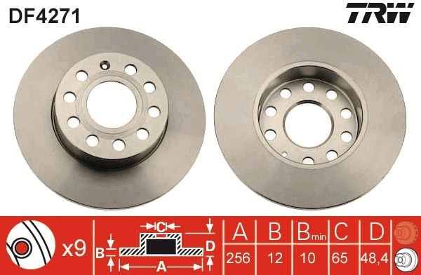 <br />
<b>Notice</b>:  Undefined index: brand_name in <b>/home/otopar10/public_html/store/product.php</b> on line <b>1583</b><br />
<br />
<b>Notice</b>:  Undefined index: category_name in <b>/home/otopar10/public_html/store/product.php</b> on line <b>1583</b><br />
 Fren Diski DF4271 - Volkswagen A3, Caddy, Golf, Jetta (2004-2016) -  