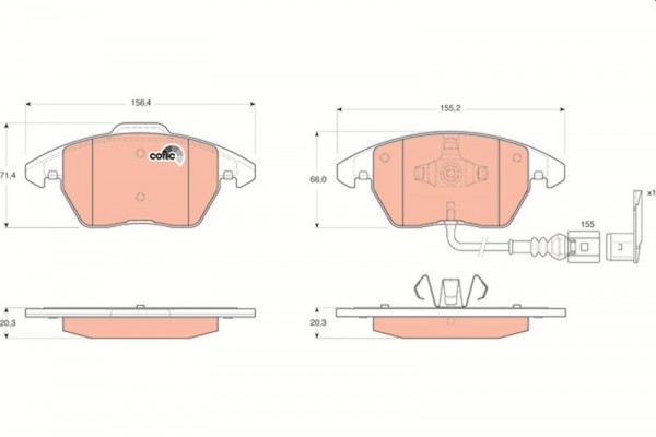 <br />
<b>Notice</b>:  Undefined index: brand_name in <b>/home/otopar10/public_html/store/product.php</b> on line <b>1790</b><br />
<br />
<b>Notice</b>:  Undefined index: category_name in <b>/home/otopar10/public_html/store/product.php</b> on line <b>1790</b><br />
Fren Balatası GDB1550 - Volkswagen A1 A3 Tt Caddy Cc Golf Jetta Passat Polo (2005-2020) -  