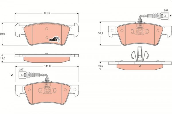 <br />
<b>Notice</b>:  Undefined index: brand_name in <b>/home/otopar10/public_html/store/product.php</b> on line <b>1790</b><br />
<br />
<b>Notice</b>:  Undefined index: category_name in <b>/home/otopar10/public_html/store/product.php</b> on line <b>1790</b><br />
 Fren Balatası Arka GDB1672 - Volkswagen Touareg (2003-2011) -  