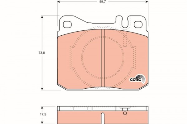 <br />
<b>Notice</b>:  Undefined index: brand_name in <b>/home/otopar10/public_html/store/product.php</b> on line <b>1790</b><br />
<br />
<b>Notice</b>:  Undefined index: category_name in <b>/home/otopar10/public_html/store/product.php</b> on line <b>1790</b><br />
Fren Balatası GDB264 - Mercedes-Benz 107 116 123 126 (1977-1992) -  