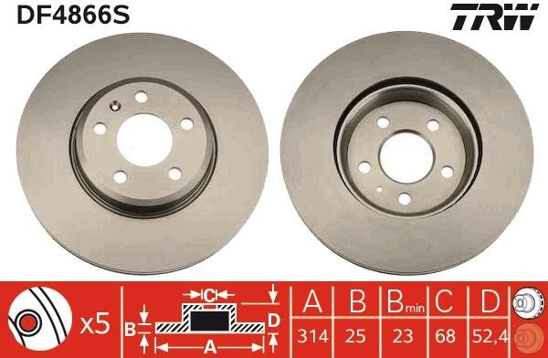 <br />
<b>Notice</b>:  Undefined index: brand_name in <b>/home/otopar10/public_html/store/product.php</b> on line <b>1790</b><br />
<br />
<b>Notice</b>:  Undefined index: category_name in <b>/home/otopar10/public_html/store/product.php</b> on line <b>1790</b><br />
 Fren Diski DF4866S - Audi A4 A5 (2007-2020) -  