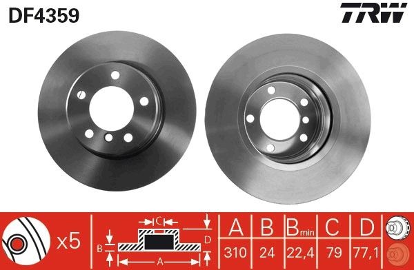 <br />
<b>Notice</b>:  Undefined index: brand_name in <b>/home/otopar10/public_html/store/product.php</b> on line <b>1790</b><br />
<br />
<b>Notice</b>:  Undefined index: category_name in <b>/home/otopar10/public_html/store/product.php</b> on line <b>1790</b><br />
 Fren Diski DF4359 - BMW E60/E61 (2005-2011) -  