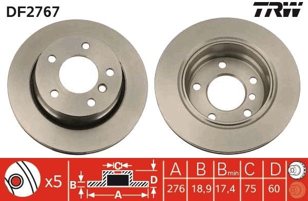<br />
<b>Notice</b>:  Undefined index: brand_name in <b>/home/otopar10/public_html/store/product.php</b> on line <b>1790</b><br />
<br />
<b>Notice</b>:  Undefined index: category_name in <b>/home/otopar10/public_html/store/product.php</b> on line <b>1790</b><br />
 Fren Diski DF2767 - BMW E36 E46 (1995-2007) -  