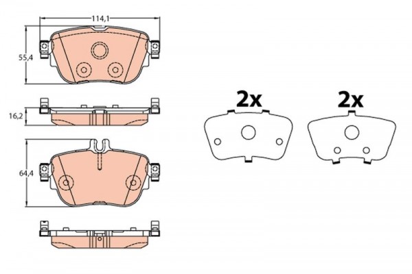 <br />
<b>Notice</b>:  Undefined index: brand_name in <b>/home/otopar10/public_html/store/product.php</b> on line <b>1790</b><br />
<br />
<b>Notice</b>:  Undefined index: category_name in <b>/home/otopar10/public_html/store/product.php</b> on line <b>1790</b><br />
 Fren Balatası GDB2155 - Mercedes-Benz 213 238 257 (2016-) -  