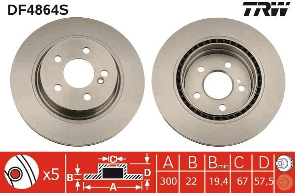 <br />
<b>Notice</b>:  Undefined index: brand_name in <b>/home/otopar10/public_html/store/product.php</b> on line <b>1790</b><br />
<br />
<b>Notice</b>:  Undefined index: category_name in <b>/home/otopar10/public_html/store/product.php</b> on line <b>1790</b><br />
 Fren Diski DF4864S - Mercedes-Benz C-Serisi W204 E-Serisi W207 (2007-2017) -  
