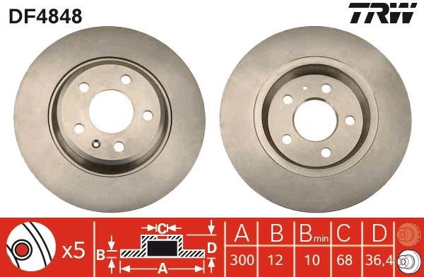 <br />
<b>Notice</b>:  Undefined index: brand_name in <b>/home/otopar10/public_html/store/product.php</b> on line <b>1790</b><br />
<br />
<b>Notice</b>:  Undefined index: category_name in <b>/home/otopar10/public_html/store/product.php</b> on line <b>1790</b><br />
Fren Diski DF4848 - Volkswagen A4 A5 A6 A7 Q5 (2007-2018) -  