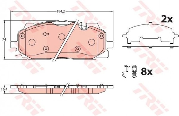 <br />
<b>Notice</b>:  Undefined index: brand_name in <b>/home/otopar10/public_html/store/product.php</b> on line <b>1790</b><br />
<br />
<b>Notice</b>:  Undefined index: category_name in <b>/home/otopar10/public_html/store/product.php</b> on line <b>1790</b><br />
 Fren Balatası Ön GDB2190 - Audi A4 A5 A8 Q5 Q7 (2015-2023) -  