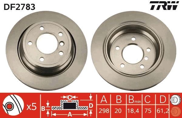 <br />
<b>Notice</b>:  Undefined index: brand_name in <b>/home/otopar10/public_html/store/product.php</b> on line <b>1790</b><br />
<br />
<b>Notice</b>:  Undefined index: category_name in <b>/home/otopar10/public_html/store/product.php</b> on line <b>1790</b><br />
 Fren Diski DF2783 - BMW E39 (1996-2005) -  