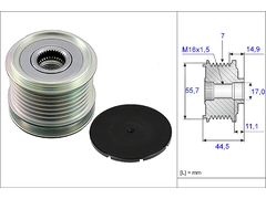 <br />
<b>Notice</b>:  Undefined index: brand_name in <b>/home/otopar10/public_html/store/product.php</b> on line <b>1790</b><br />
<br />
<b>Notice</b>:  Undefined index: category_name in <b>/home/otopar10/public_html/store/product.php</b> on line <b>1790</b><br />
Alternatör Kasnağı 535004210 - Mercedes-Benz (2002-) -  
