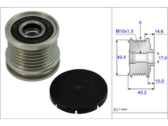 <br />
<b>Notice</b>:  Undefined index: brand_name in <b>/home/otopar10/public_html/store/product.php</b> on line <b>1583</b><br />
<br />
<b>Notice</b>:  Undefined index: category_name in <b>/home/otopar10/public_html/store/product.php</b> on line <b>1583</b><br />
 Alternatör Kasnağı 535000110 - Volkswagen Golf 3-4 Passat T4 Ibiza (1991-) -  