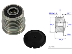 <br />
<b>Notice</b>:  Undefined index: brand_name in <b>/home/otopar10/public_html/store/product.php</b> on line <b>1790</b><br />
<br />
<b>Notice</b>:  Undefined index: category_name in <b>/home/otopar10/public_html/store/product.php</b> on line <b>1790</b><br />
 Alternatör Serbest Hareketi 535001110 - Mercedes-Benz 168 414 (1998-) -  