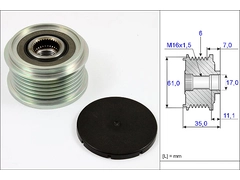 <br />
<b>Notice</b>:  Undefined index: brand_name in <b>/home/otopar10/public_html/store/product.php</b> on line <b>1790</b><br />
<br />
<b>Notice</b>:  Undefined index: category_name in <b>/home/otopar10/public_html/store/product.php</b> on line <b>1790</b><br />
 Alternatör Kasnağı 535002210 - Volkswagen Passat (1996-) -  
