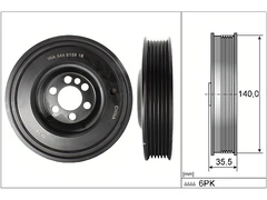<br />
<b>Notice</b>:  Undefined index: brand_name in <b>/home/otopar10/public_html/store/product.php</b> on line <b>1790</b><br />
<br />
<b>Notice</b>:  Undefined index: category_name in <b>/home/otopar10/public_html/store/product.php</b> on line <b>1790</b><br />
Krank Kasnağı 06F105243 - Volkswagen A3 A4 A6 Golf 5-6 Jetta 3 Passat (2004-) -  