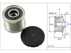 <br />
<b>Notice</b>:  Undefined index: brand_name in <b>/home/otopar10/public_html/store/product.php</b> on line <b>1790</b><br />
<br />
<b>Notice</b>:  Undefined index: category_name in <b>/home/otopar10/public_html/store/product.php</b> on line <b>1790</b><br />
 Alternatör Kasnağı 535011910 - Mercedes-Benz 164 211 221 (2006-) -  