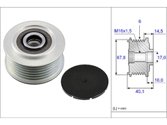 <br />
<b>Notice</b>:  Undefined index: brand_name in <b>/home/otopar10/public_html/store/product.php</b> on line <b>1790</b><br />
<br />
<b>Notice</b>:  Undefined index: category_name in <b>/home/otopar10/public_html/store/product.php</b> on line <b>1790</b><br />
Alternatör Kasnağı 535004710 - Volkswagen T4 (1996-) -  