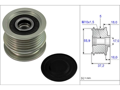 <br />
<b>Notice</b>:  Undefined index: brand_name in <b>/home/otopar10/public_html/store/product.php</b> on line <b>1790</b><br />
<br />
<b>Notice</b>:  Undefined index: category_name in <b>/home/otopar10/public_html/store/product.php</b> on line <b>1790</b><br />
 Alternatör Kasnağı 535000910 - Volkswagen Polo, Skoda Felicia, Seat Ibiza (1994-2001) -  