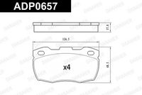 Fren Balatası Ön Sfp000141 - Defender 90/111 (83-17)