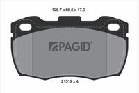 Fren Balatası Ön SFP000140 - Defender 90/110 (1997-2016)