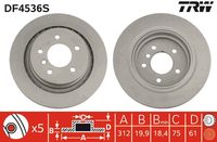 Fren Diski 34212227178 - E36 M3 3.2 (1995-2000)