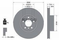 Fren Diski 34106879122 - BMW X3 F25 X4 F26 (2013-2018)