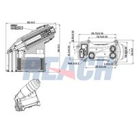 Yağ Filtre Kütüğü 11427800066 - E90/F10/X5 N57 (2008-2017)