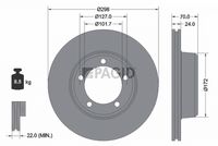 Fren Diski LR017952 - Land Rover Range Rover Discovery I Defender (1989-2016)