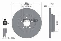 Fren Diski Ön 34216864899 - BMW 3 Serisi F30/F31/F34/F35 (2010-2018)