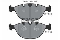 Fren Balatası 34116761282 - X5 E53 N62 Motor (2001-2006)