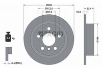 Fren Diski 34216799383 - Mini F55-F56-F57 (2014-)