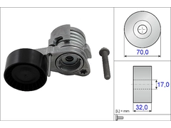V Kayış Gergisi Komple 11287582761 - F10-F11-F18-F01-F02-X3 F25 (2009-2015)