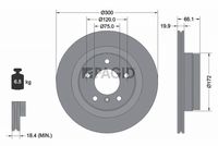 Fren Diski Arka 34216855007 - BMW 1, 3 Serisi (2005-2011)