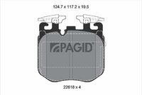 Fren Balatası 34106888459 - BMW G20-G21-G30-G32-G11-G12-G14-G15-G16-X5 G05-X6 G06-X7 G07 (2017-)