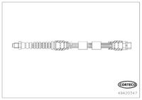 Fren Hortumu Ön 34306887451 - BMW X5 E70-F15, X5 M F85, X6 E71-E72-F16, X6 M F86 (2007-2021)