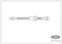 Fren Hortumu Arka 34306788443 - Mini R55-R56-R57-R58-R59