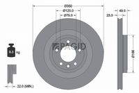 Fren Diski LR033302 - Land Rover Range Rover IV-Sport (2013-)