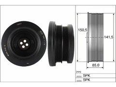 <br />
<b>Notice</b>:  Undefined index: brand_name in <b>/home/otopar10/public_html/store/product.php</b> on line <b>1583</b><br />
<br />
<b>Notice</b>:  Undefined index: category_name in <b>/home/otopar10/public_html/store/product.php</b> on line <b>1583</b><br />
Krank Kasnağı 11232247890 - E39 E46 X5 E53 M57 (1998-2004) -  
