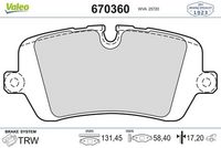 Fren Balatası LR164823 - Range Rover Discovery Sport (2013-2017)