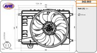 KLIMA FAN DAVLUMBAZI LR072085 - BMW LAND ROVER RANGE ROVER DISCOVERY SPORT VAN 2.0 D (14-)