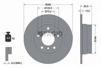 Fren Diski 34216764647 - BMW 1 Serisi E81/E87 (2005-2011)
