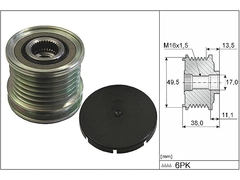 V Kayış Gergi Rulmanı 12317575518 - R56 W11B16 Motor (2008-)