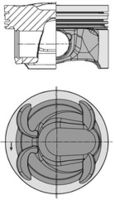Piston + Segman AG9Z-6108 - Freelander 2 Evoque 2.0I (2011-2019)