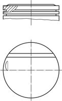 Piston + Segman A1020308117 - Mercedes-Benz W201 M102 (1982-1984)